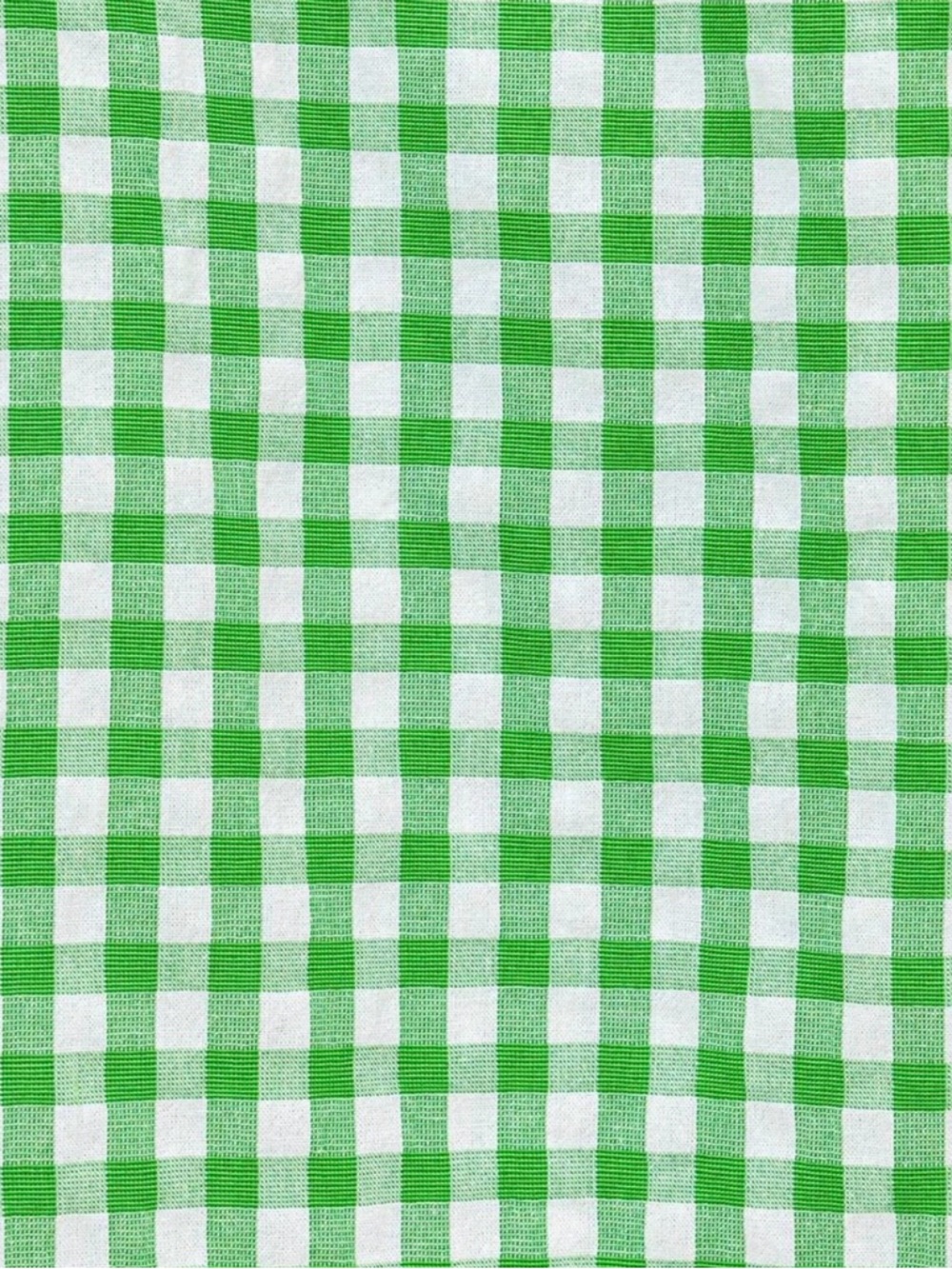 FRNCH Green and White Gingham Wide-Leg Pants - Picture 8 of 11